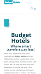 Mobile Screenshot of budgethotels.com